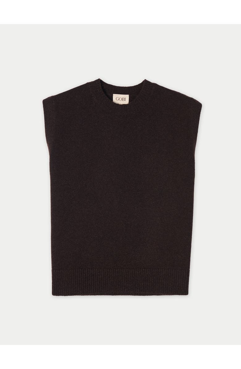 Gobi Cashmere Cashmere Crewneck Twin Set, Alternate, color, Mole