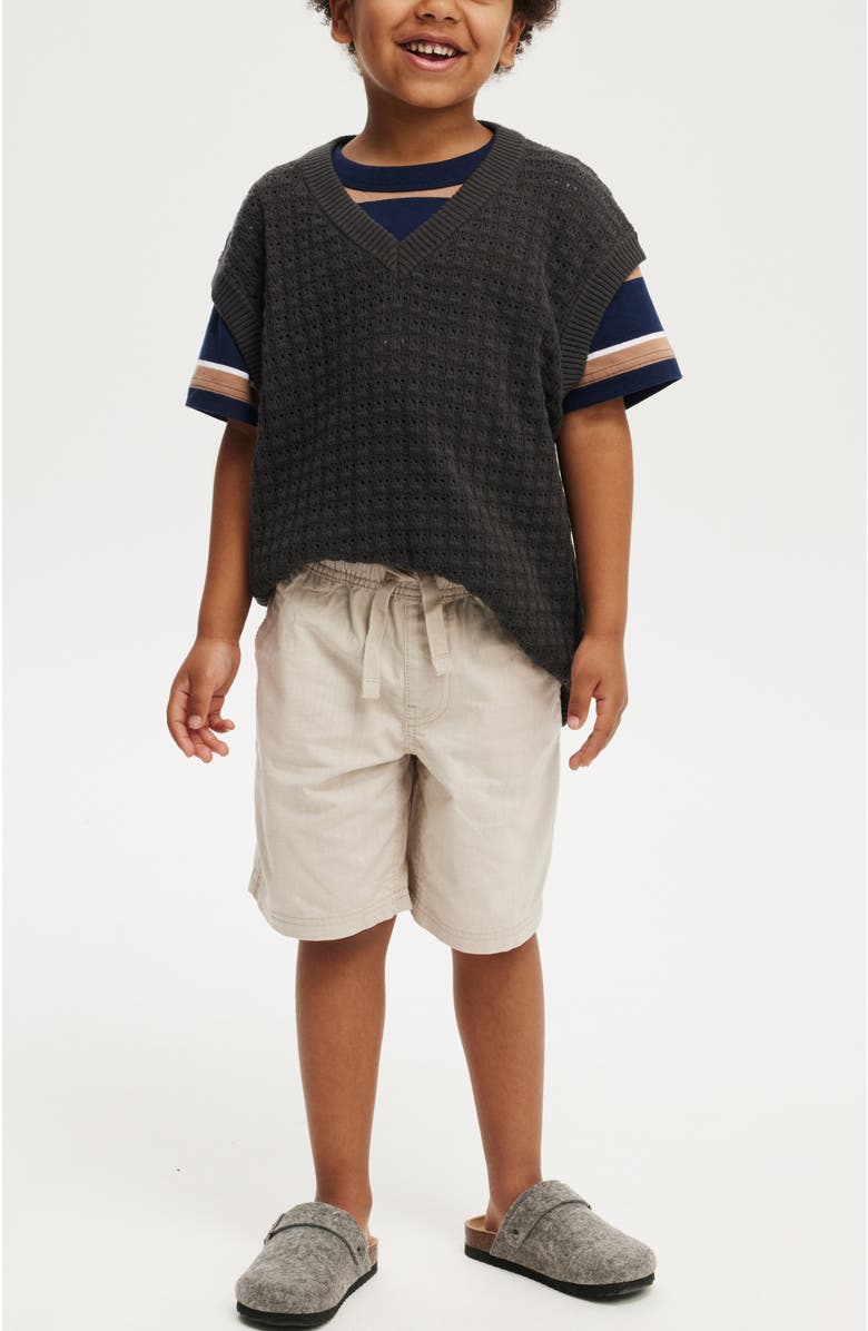 Cotton On Kids Kid's Eric Easy Short, Alternate, color, Stone Texture