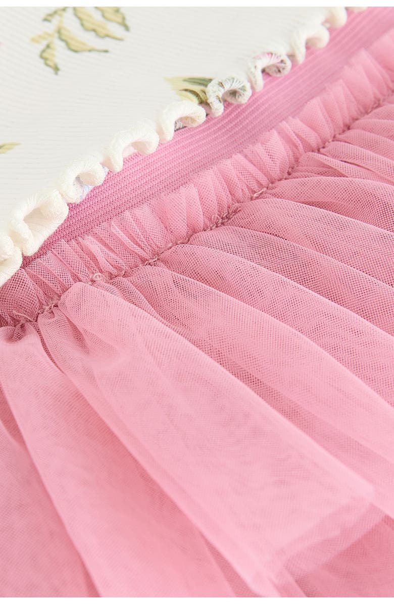 NEXT Kids' Floral Top & Tutu Skirt Set, Alternate, color,