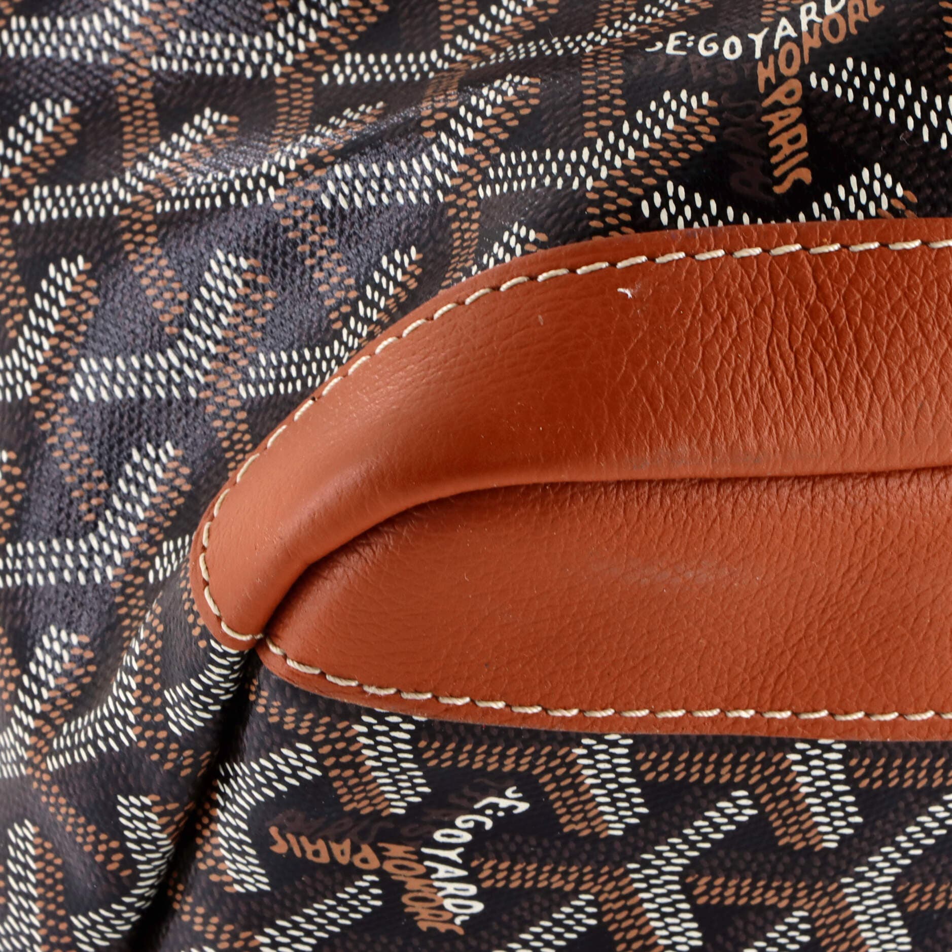 Pre-Owned Goyard Artois Tote Coated Canvas GM, Alternate, color, Brown