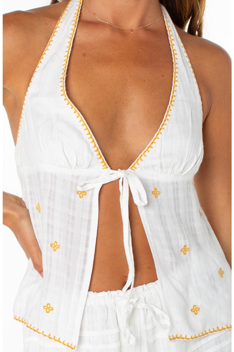 Fairweather Halter Top, Alternate, color, CLOUD DANCER