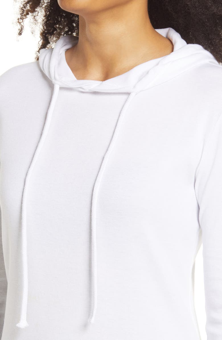1901 Drawstring Cotton Modal Hoodie, Alternate, color,