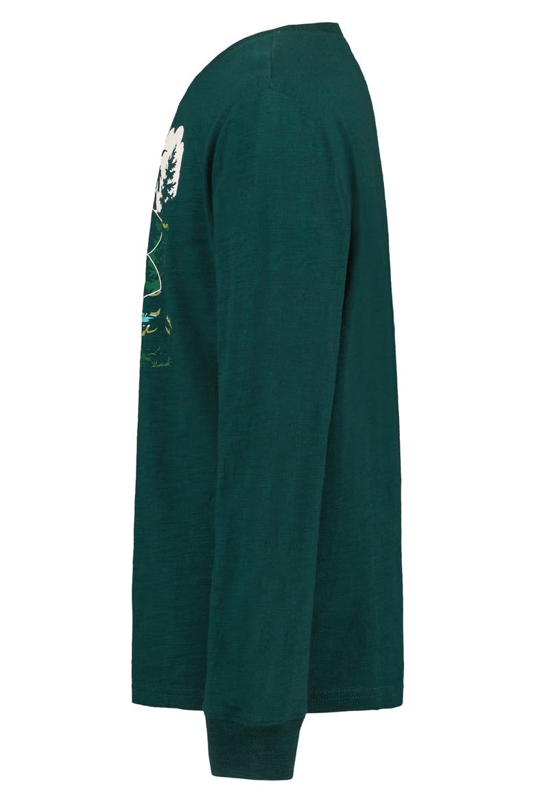 Kids' Poster Long Sleeve Graphic T-Shirt, Alternate, color, ARDEN GREEN