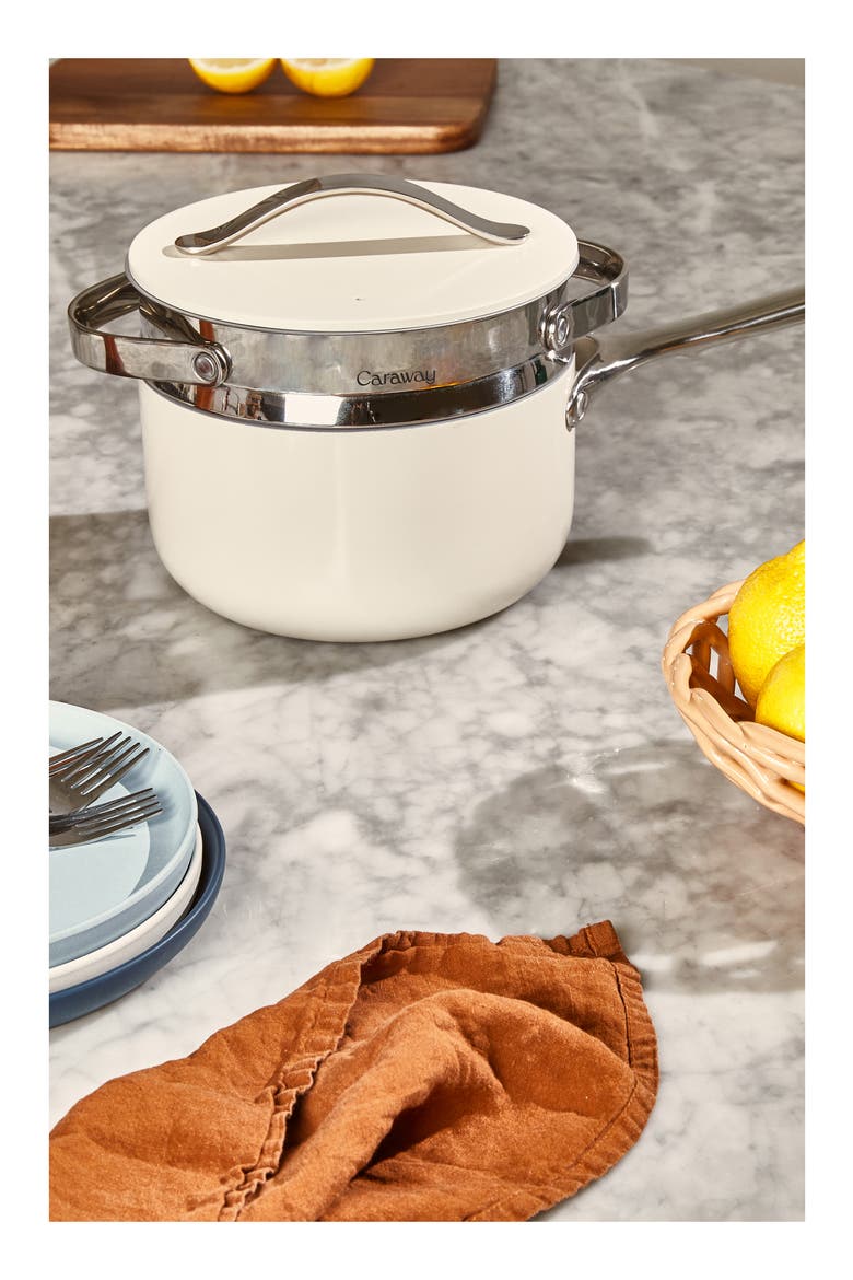 3-Qt. Stainless Steel Steamer, Alternate, color, STAINLESS STEEL