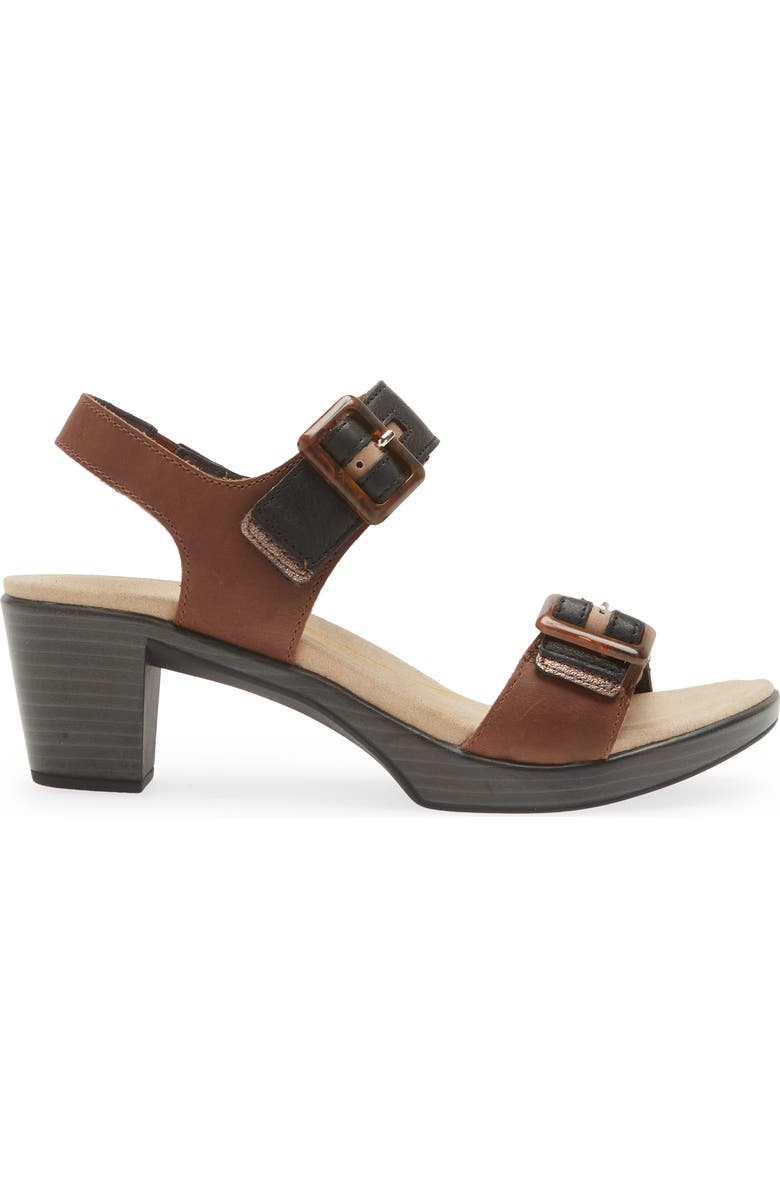 Naot Mode Sandal, Alternate, color, Saddle/ Black/ Khaki/ Copper