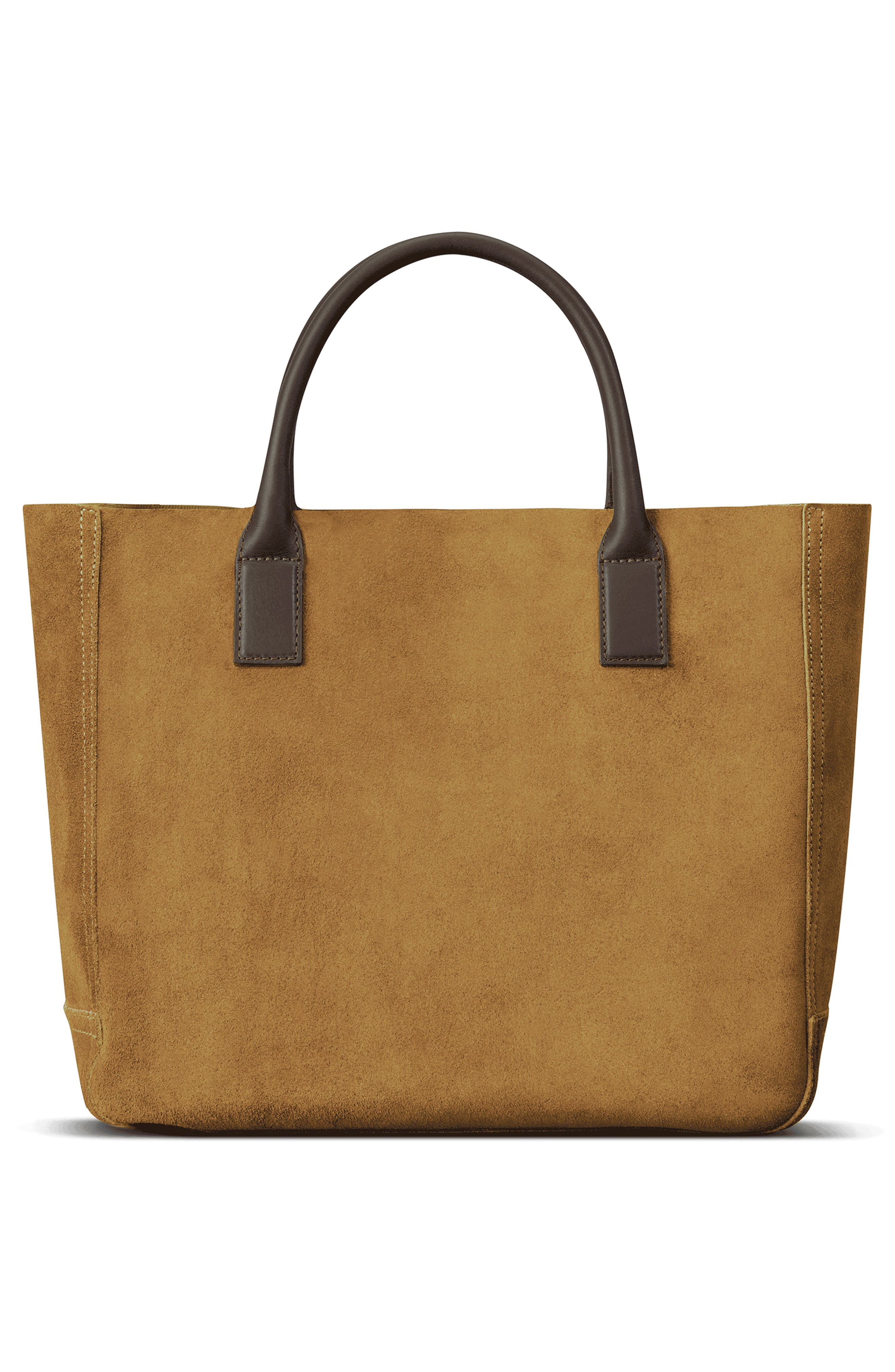 Shinola Runwell Suede Tote, Alternate, color, 