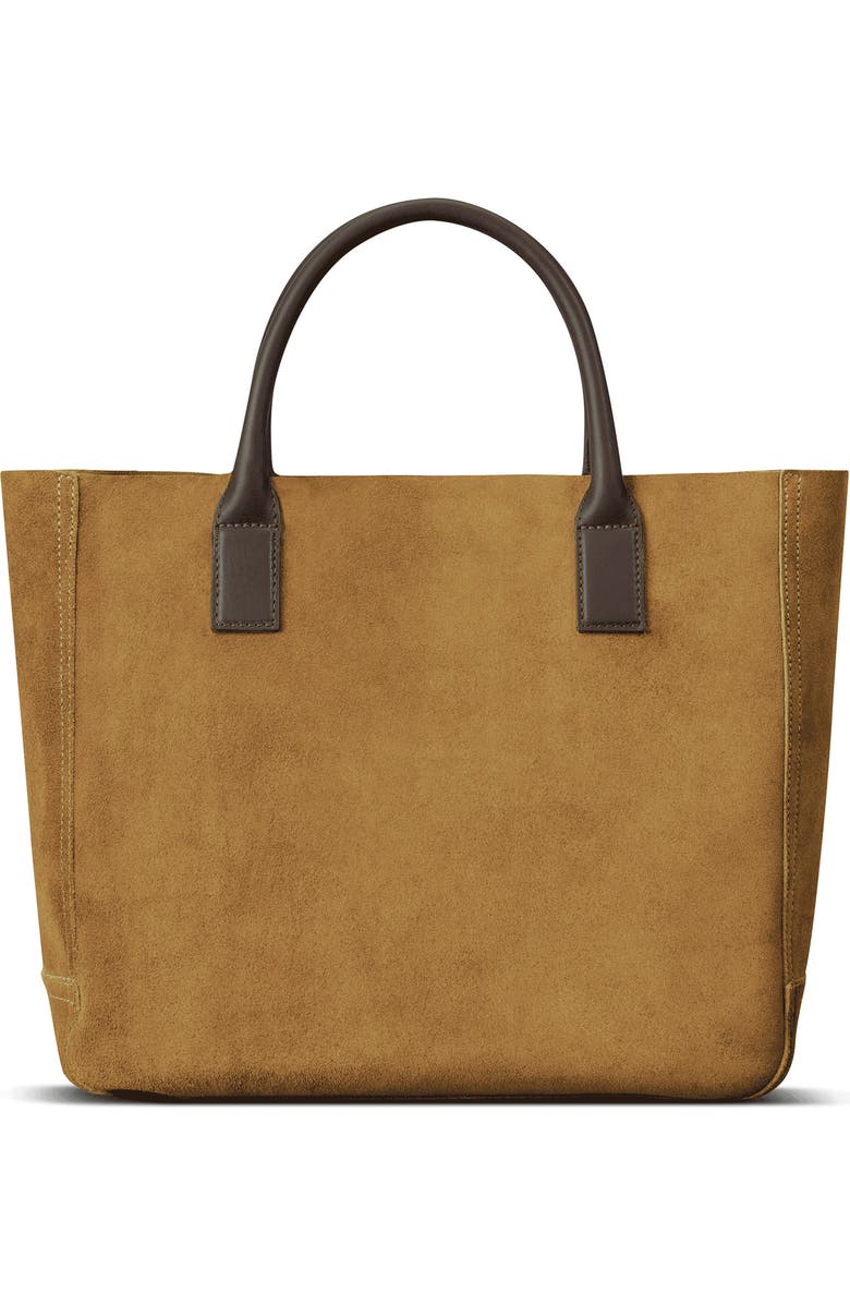 Shinola Runwell Suede Tote, Alternate, color,