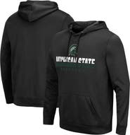 COLOSSEUM Men's Colosseum Black Michigan State Spartans Lantern Pullover Hoodie