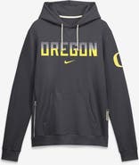 Nike Men's Nike Anthracite Oregon Ducks 2026 Sideline Standard Issue Dri-FIT Hoodie