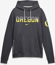 Nike Men's Nike Anthracite Oregon Ducks 2026 Sideline Standard Issue Dri-FIT Hoodie