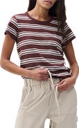 rag & bone The Slub Stripe T-Shirt