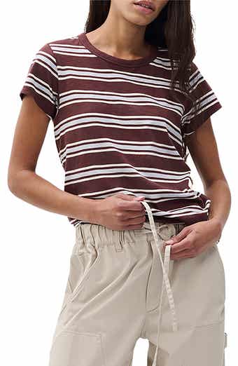 rag & bone The Slub Stripe T-Shirt