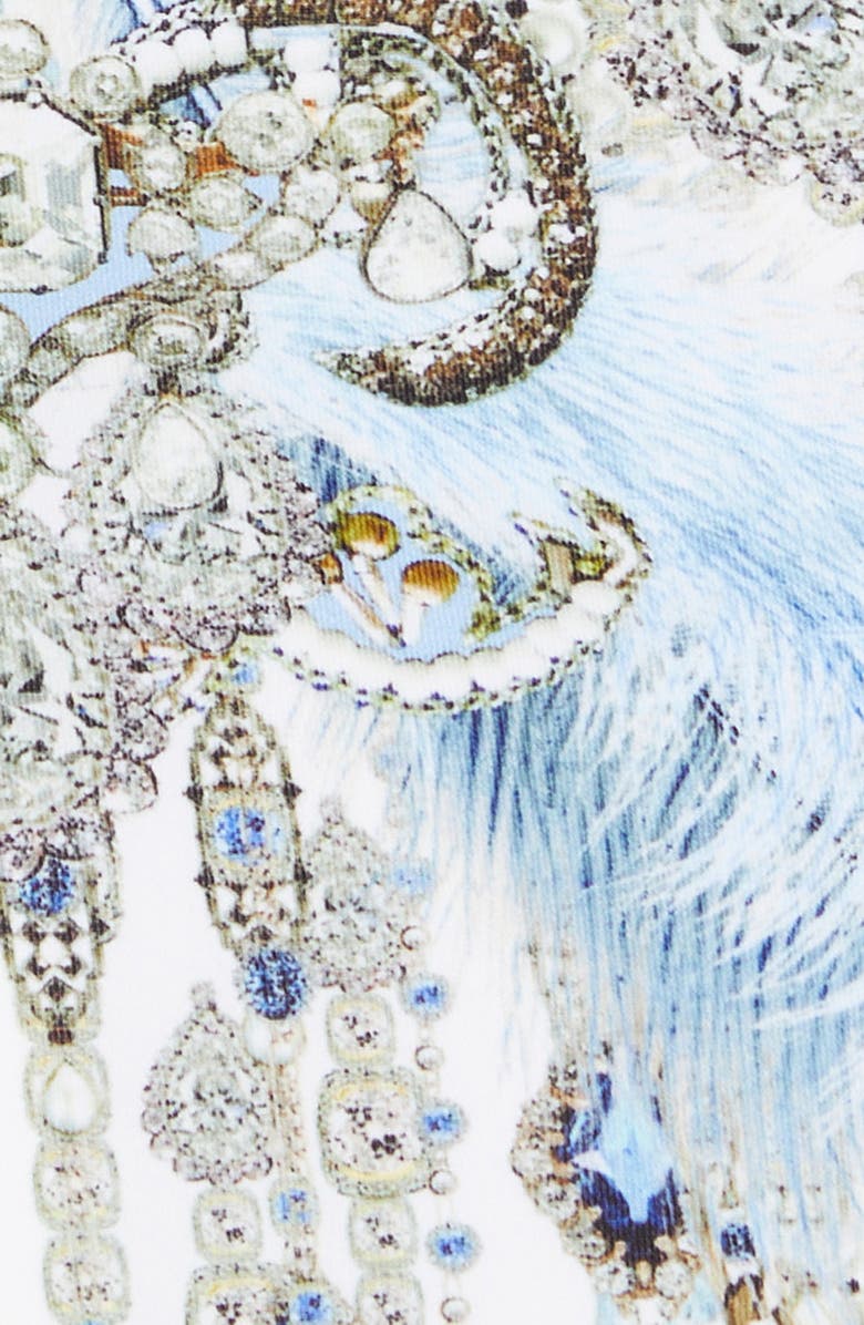 Camilla Moon and Back Plunge Underwire One-Piece Swimsuit, Alternate, color, 