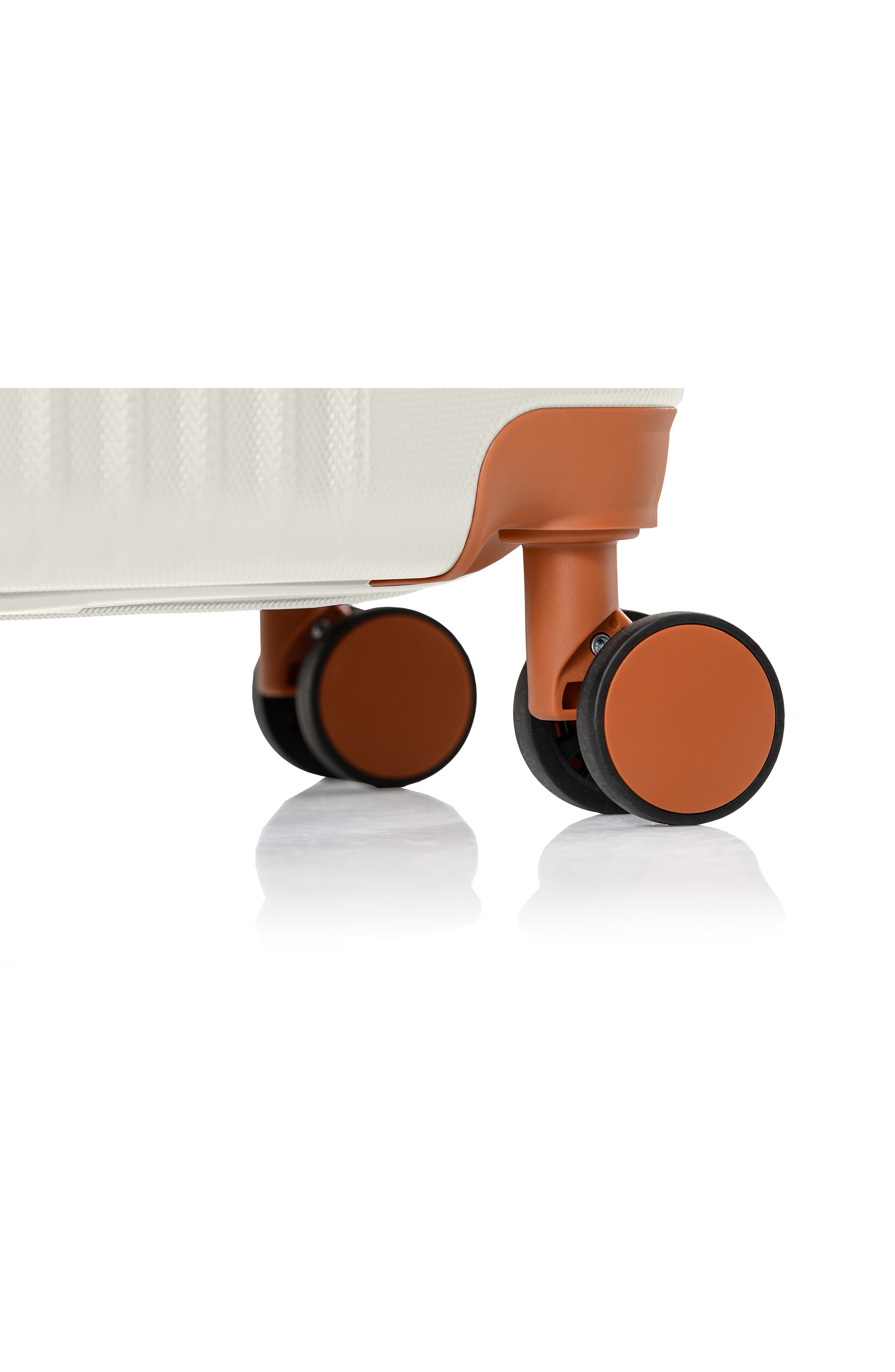 CHAMPS Vintage Carry-On Hardside Spinner, Alternate, color, Ivory