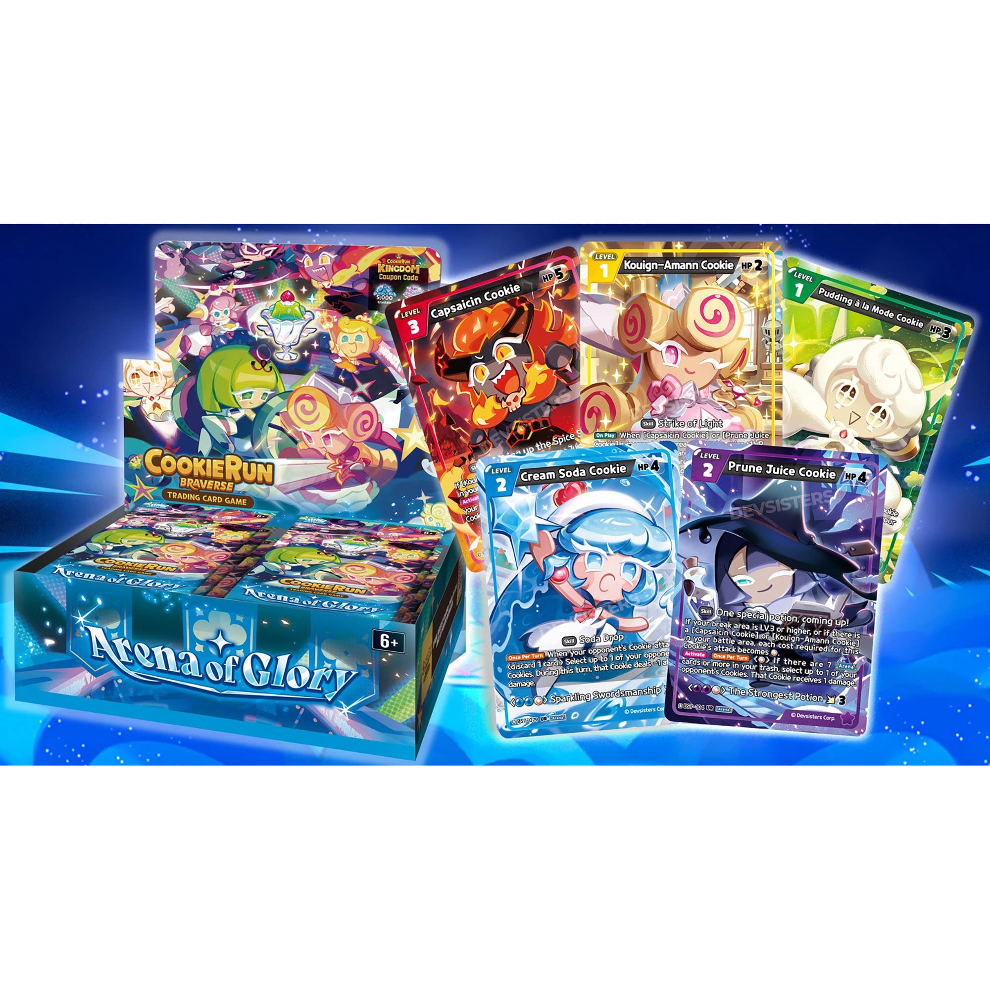 Traverse Trading Card Game, Arena of Glory Booster Box, 28 Packs