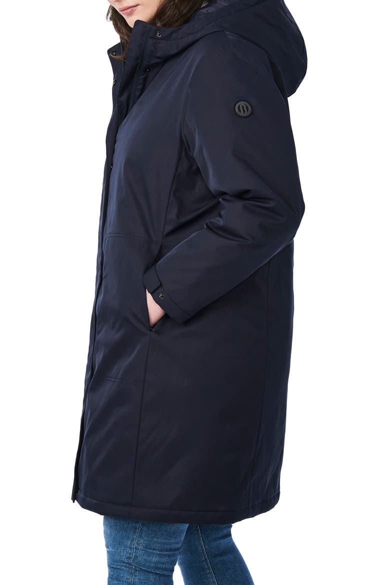 Bernado Insulated Hooded Raincoat, Alternate, color, SPACE