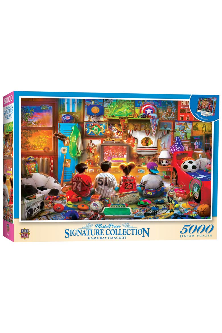 Game Day Hangout 5000pc Jigsaw Puzzle, Main, color, Multicolor