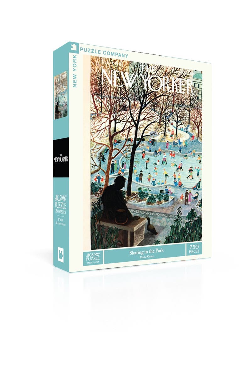 Skating in the Park 750 Piece Puzzle, Alternate, color, No Color