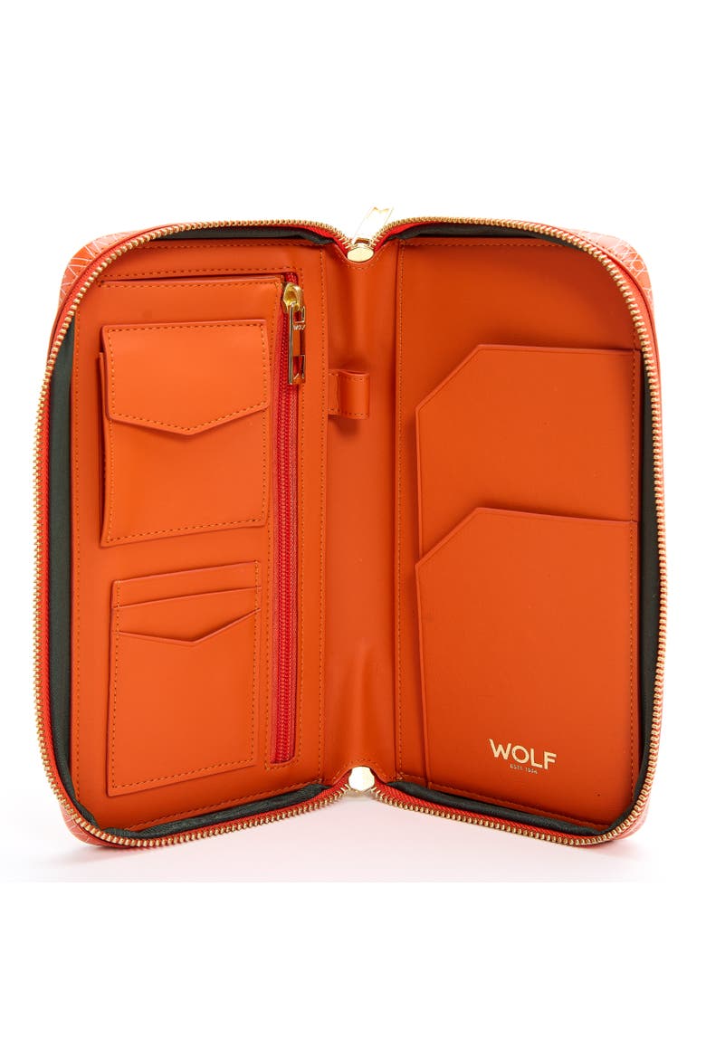 Signature Travel Case, Alternate, color, Orange