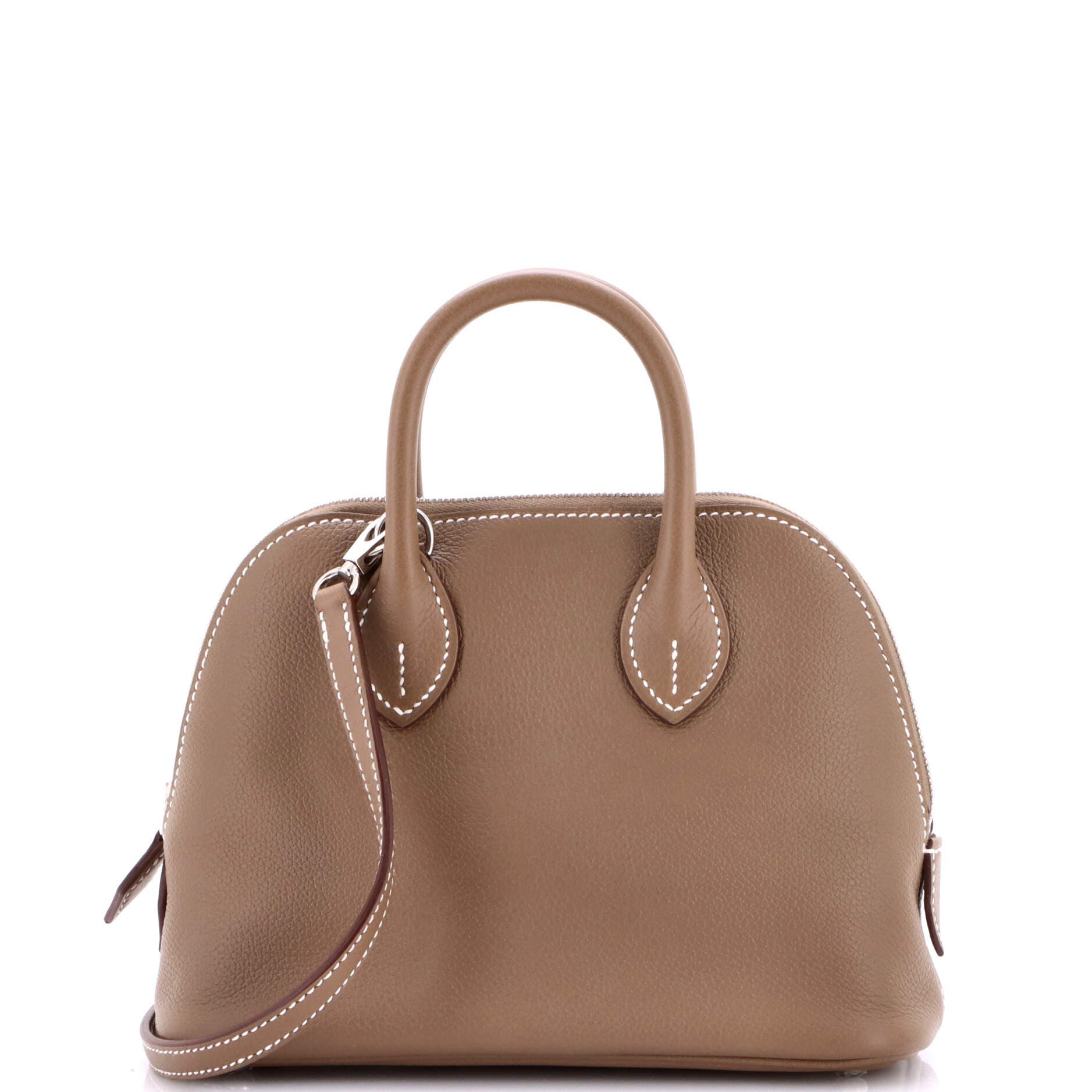 Pre-Owned Hermes Bolide 1923 Bag Evercolor Mini, Main, color, Etoupe