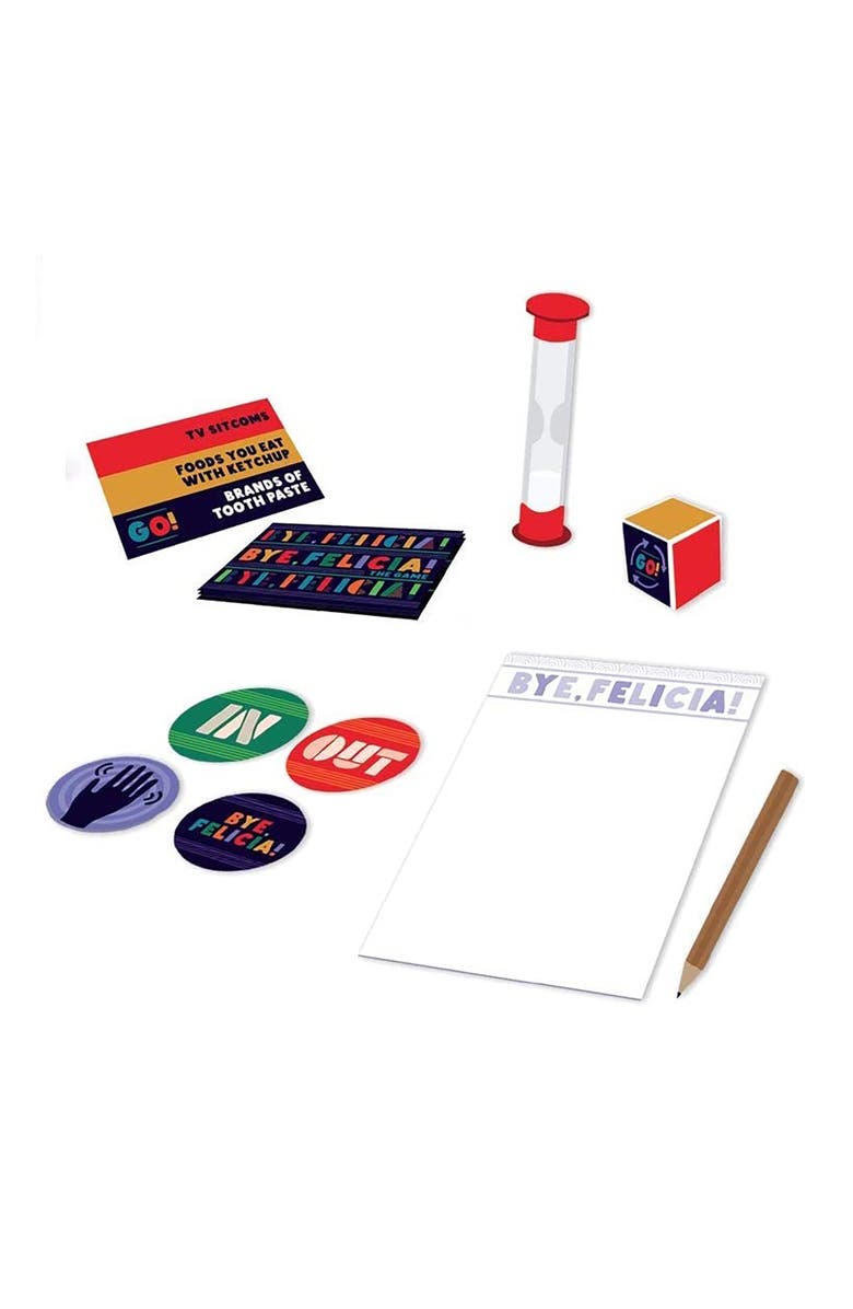 Big G Creative Bye, Felicia! Party Game The Fastpaced Board Game With A Goodbye Diss, Alternate, color, Multicolored