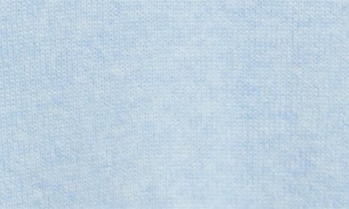 Griffen Double Trim Wool & Cashmere Crewneck Sweater In Blue