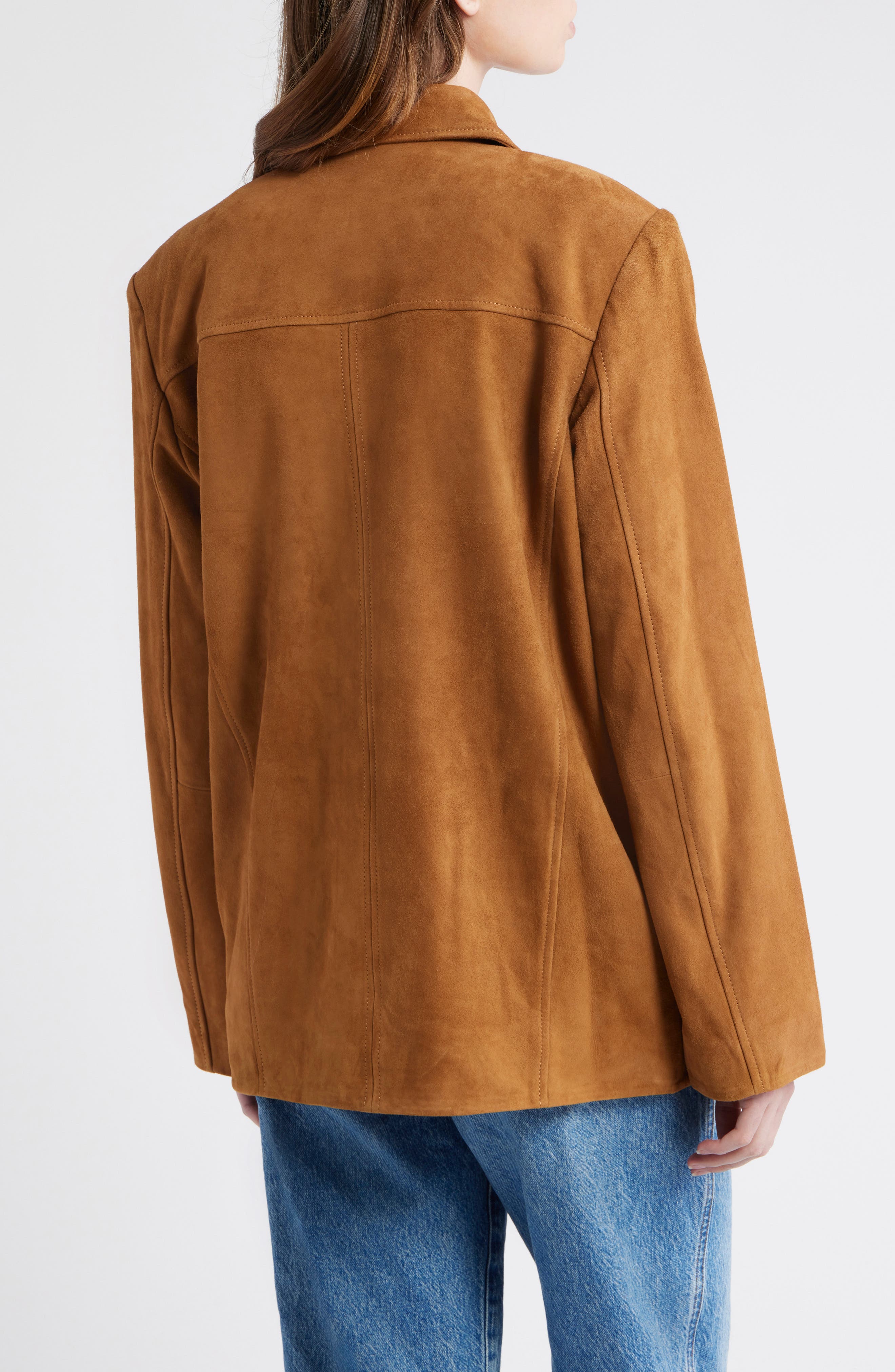 Veda Lincoln Suede Shirt Jacket - image 2