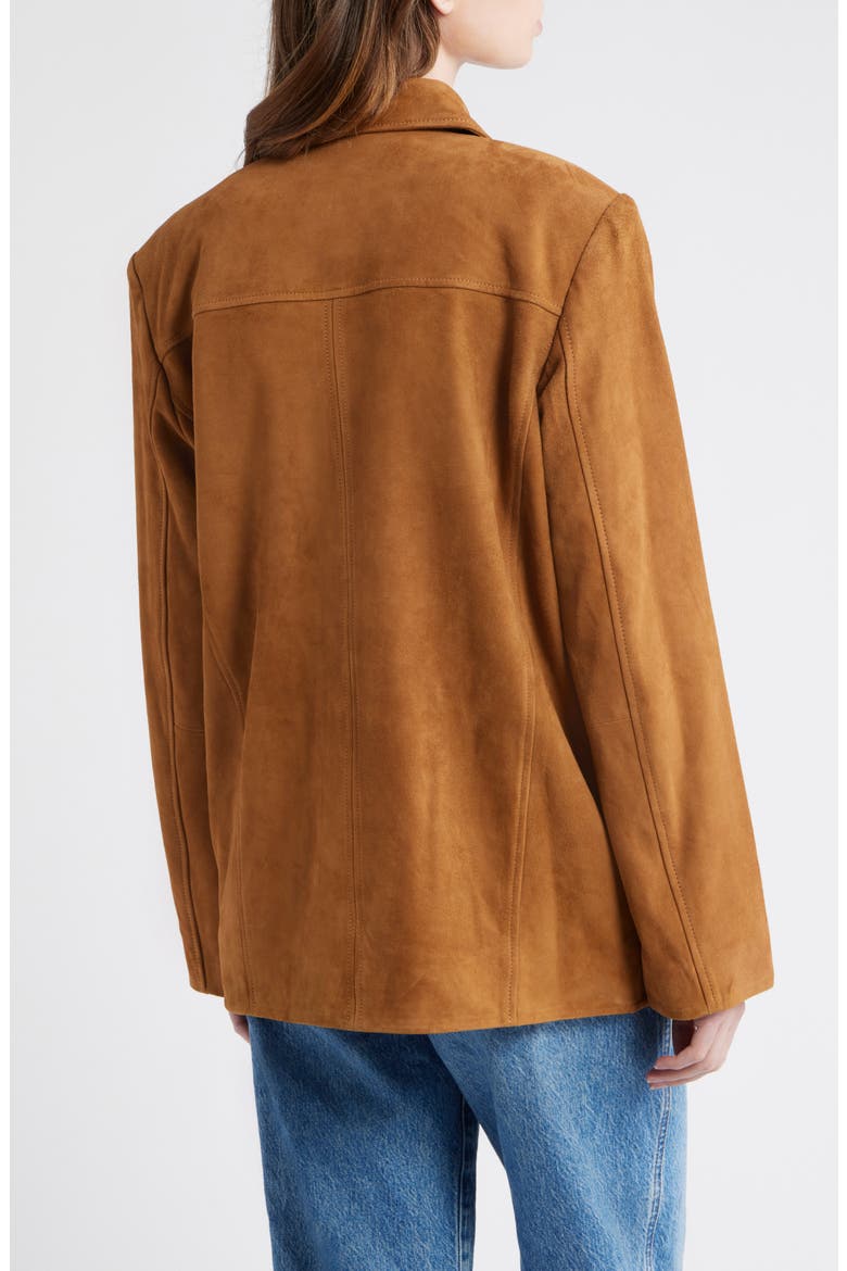 Veda Lincoln Suede Shirt Jacket, Alternate, color, TOPANGA CANYON
