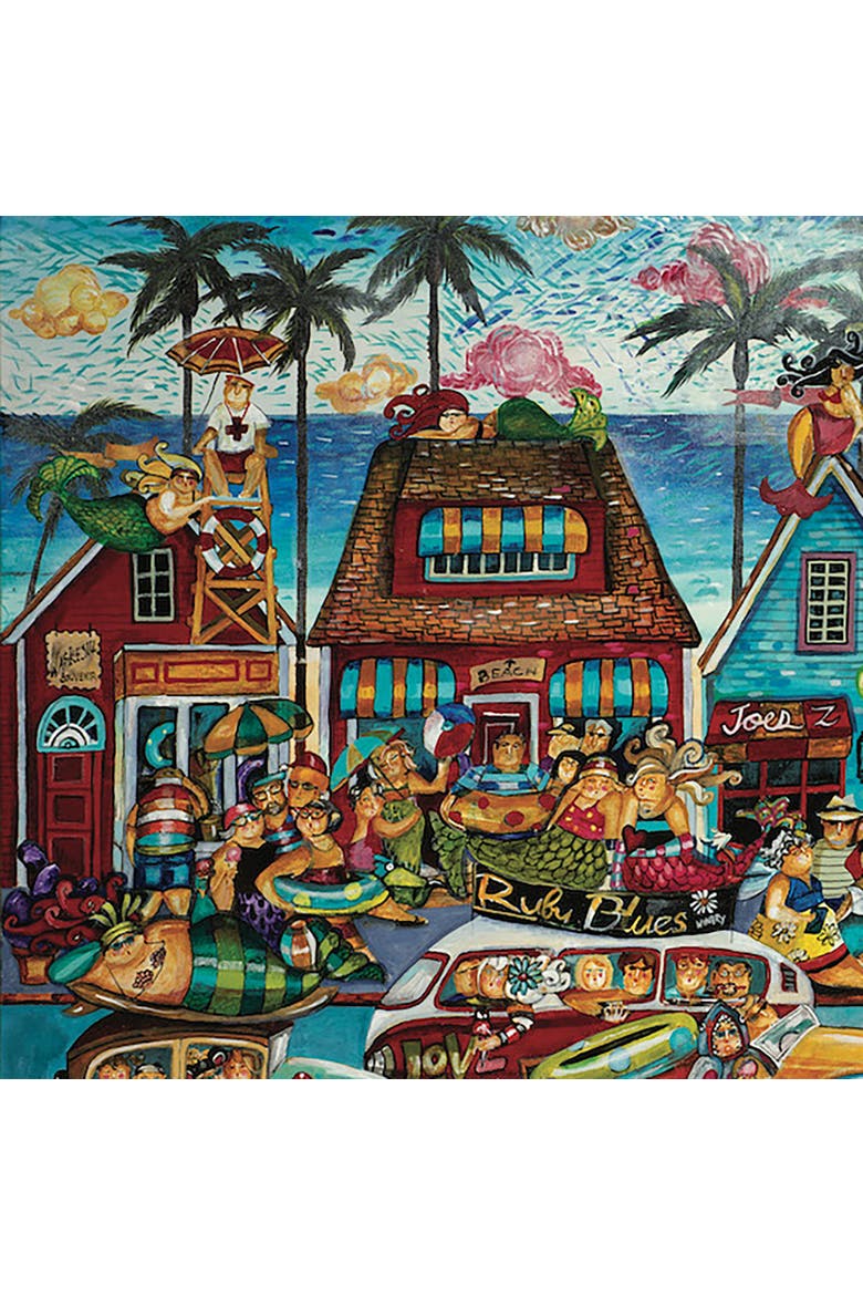 Bathtub Beach by Jennifer Garant, 24 x 30 Inches, 1000 Piece Puzzle, Alternate, color, Multicolored