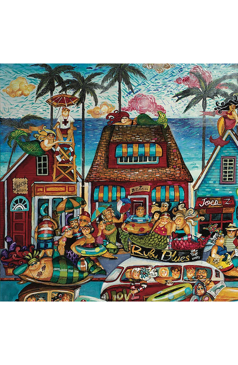 Hart Puzzles Bathtub Beach by Jennifer Garant, 24 x 30 Inches, 1000 Piece Puzzle, Alternate, color, Multicolored