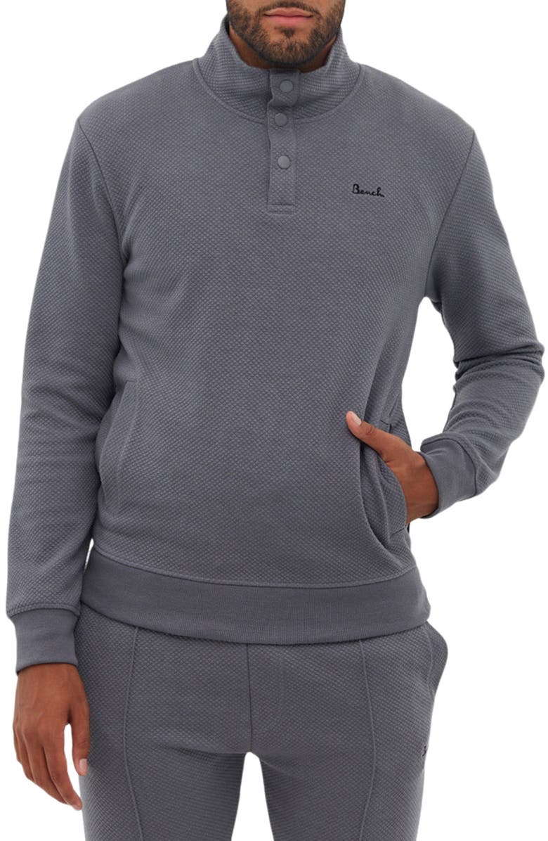 Bench. Heber Snap Funnel Neck Sweater, Main, color,