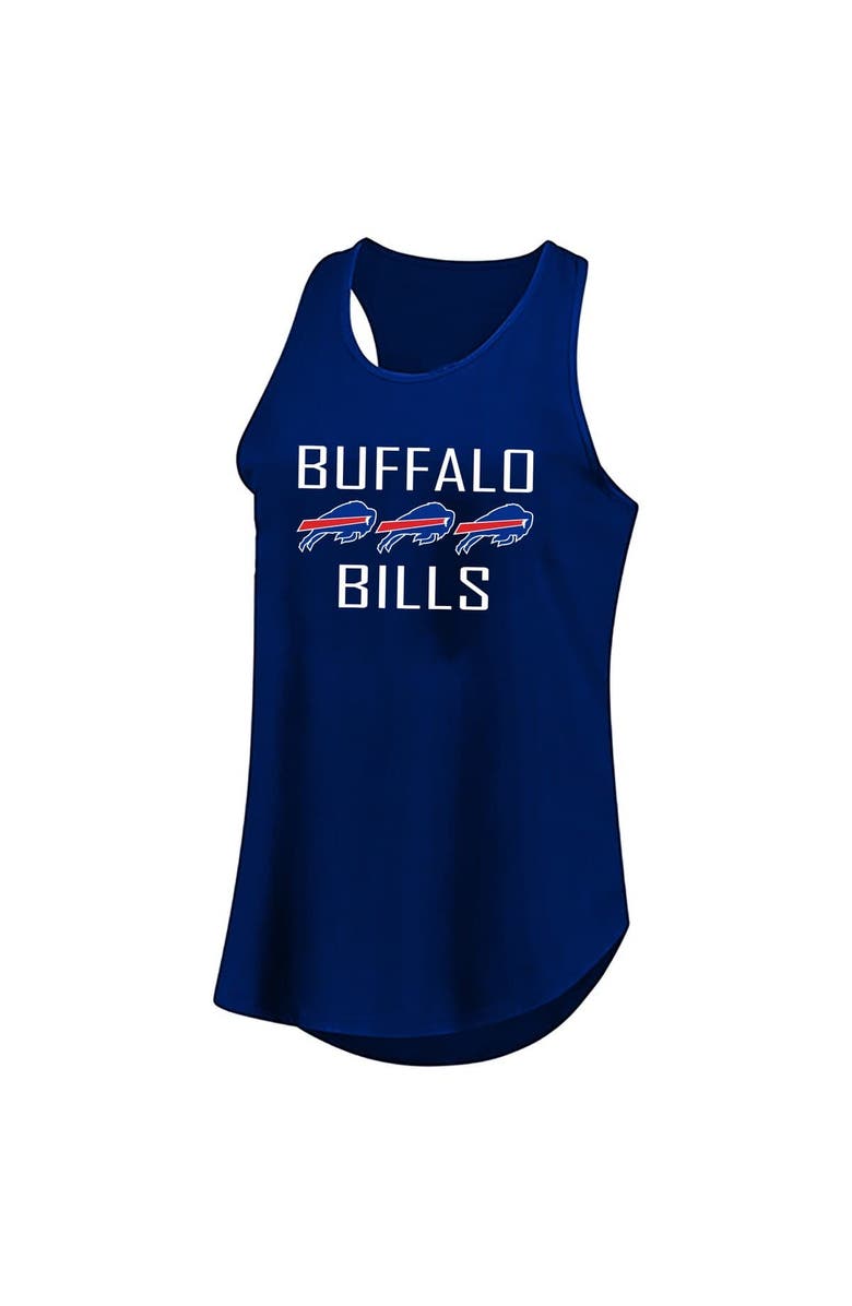 FANATICS Women's Fanatics Josh Allen Royal Buffalo Bills Plus Size Name & Number Tank Top, Alternate, color,