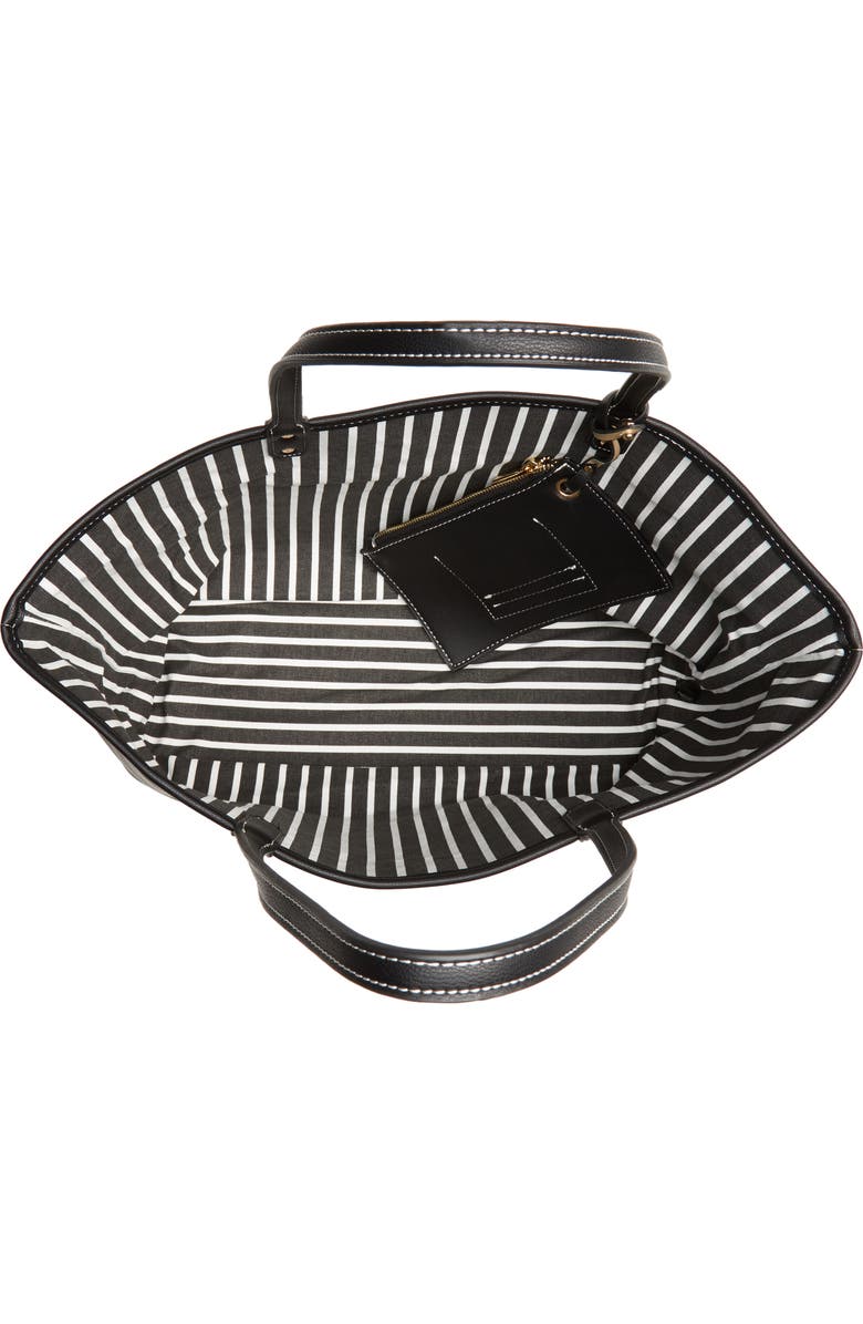 Mali + Lili Evie Reversible Vegan Leather Tote, Alternate, color,