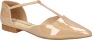 Bella Vita Darby Pointed Toe T-Strap Flat