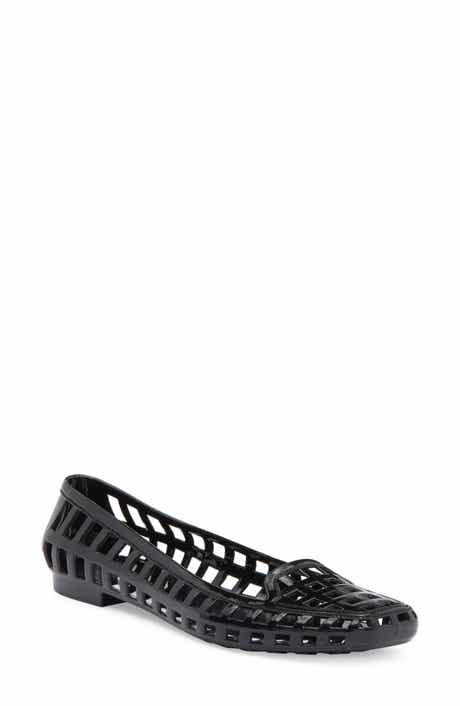 Jeffrey Campbell Sunnie Jelly Loafer Flat