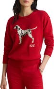 Lauren Ralph Lauren Dalmatian Combed Cotton Sweater
