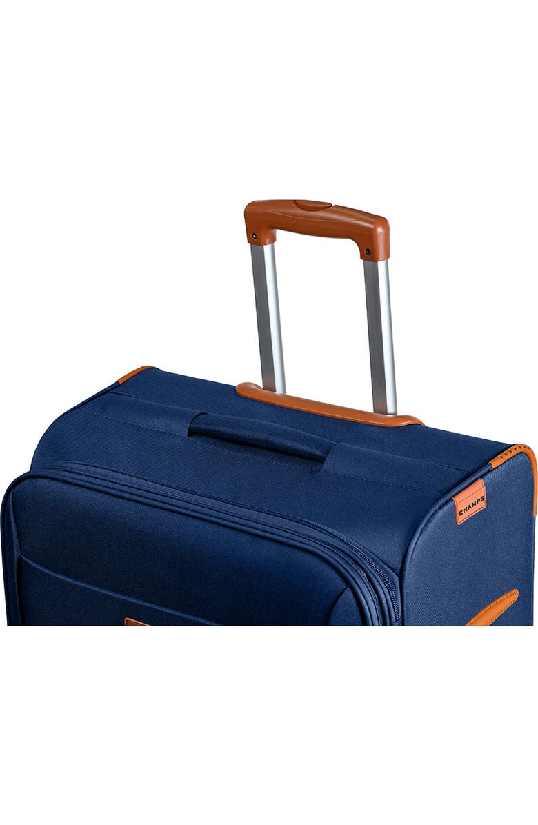 CHAMPS Classic 3-Piece Luggage Set, Alternate, color, Navy