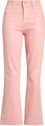 L'AGENCE Kendra Coated Crop Flare Jeans