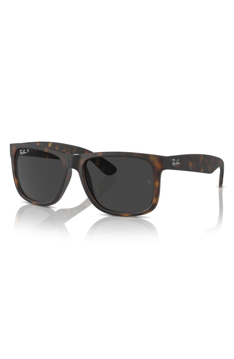 Ray-Ban Justin 54mm Polarized Sunglasses, Alternate, color, Grey