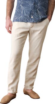 Marine Layer Saturday Slim Straight Leg Chinos