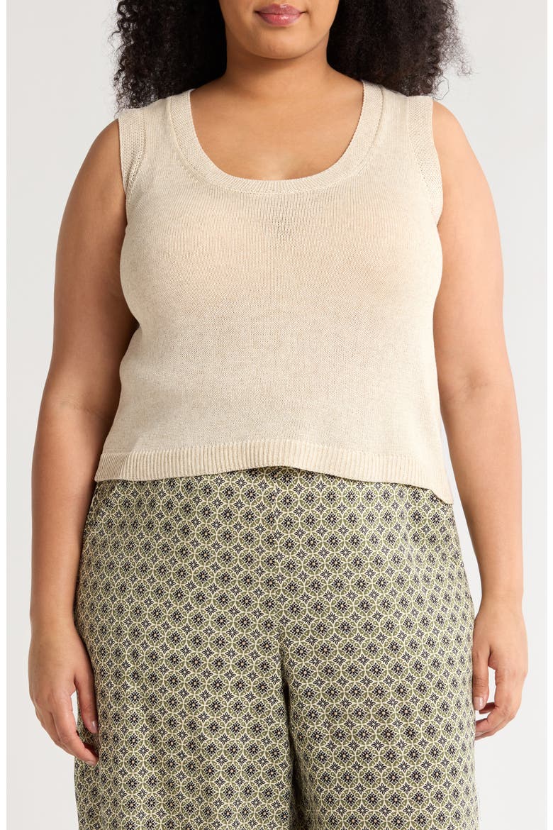 Sweater Tank, Main, color, OYSTER