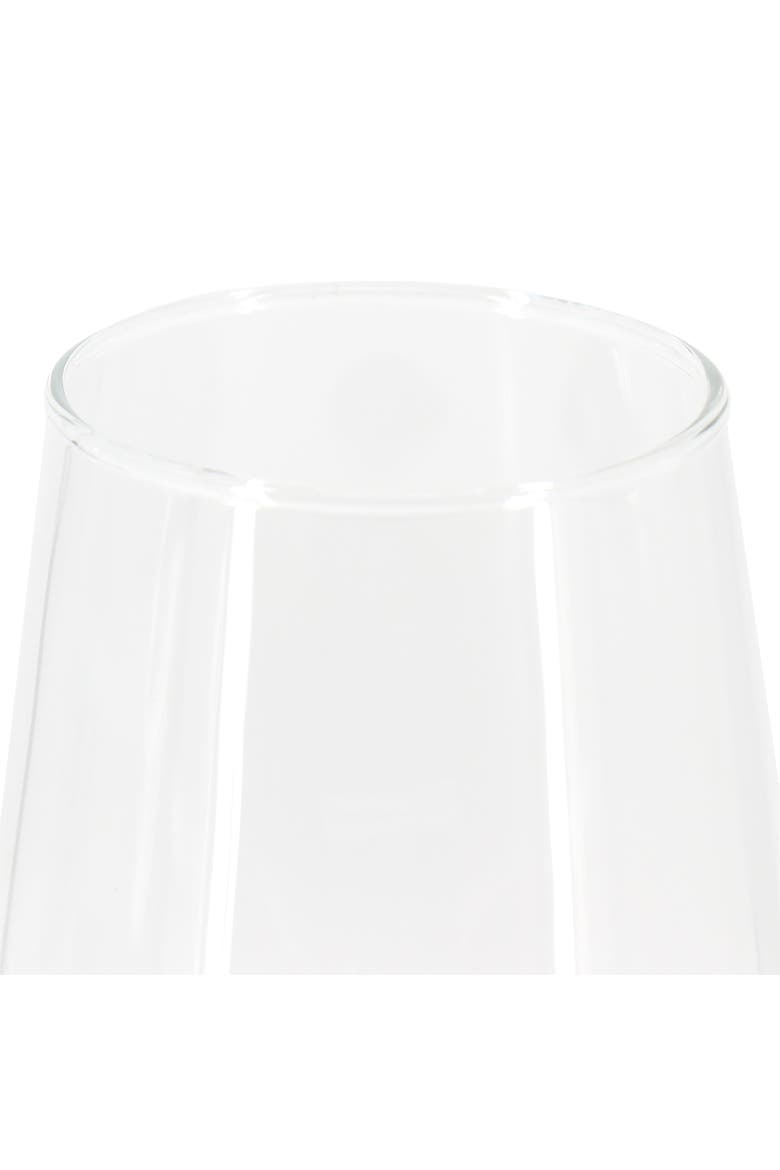 Belinni 4 Piece 15.4 Ounce Classic Wine Glass Set, Alternate, color, Clear