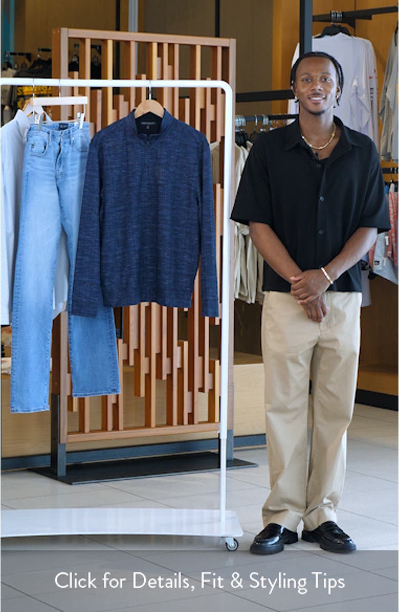 Nash Quarter Zip Pullover, sales video thumbnail