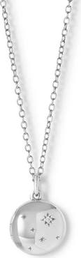 Astley Clarke Silver Tiny Star Mini biography locket