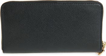 Robinson Pebble Leather Zip Continental Wallet