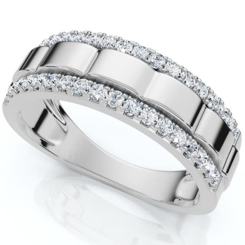 1/2Ct Men's Diamond Ring in 10k or Gold