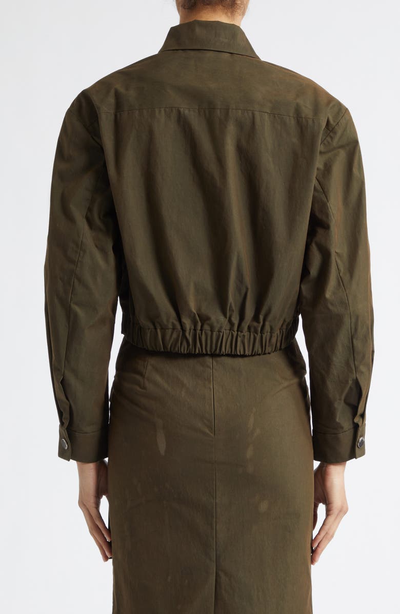 Shushu/Tong Crop Utility Jacket, Alternate, color, Green