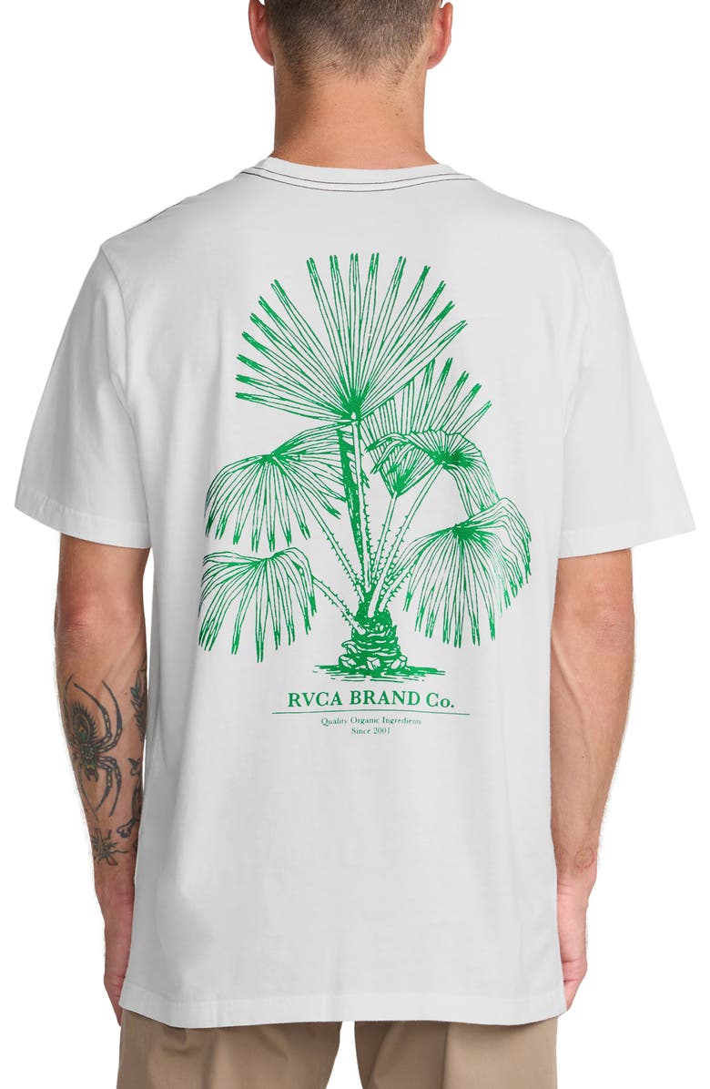 RVCA Soil Co. Cotton Graphic T-Shirt, Alternate, color, Antique White