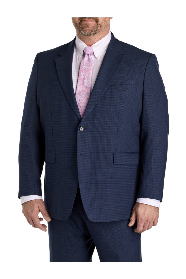 Big & Tall Classic Suit Jacket, Main, color, NAVY