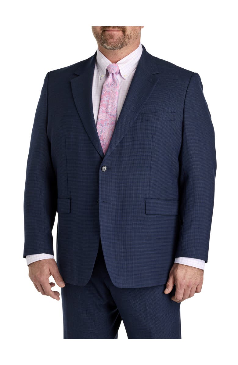 JV Reflex Big & Tall Classic Suit Jacket, Main, color, Navy